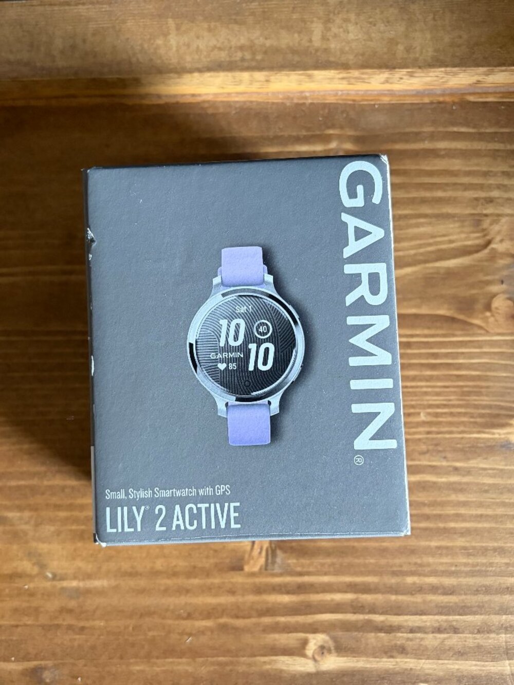 Garmin Lily 2 Active Small, Stylish Smartwatch with GPS: Purple Jasmin